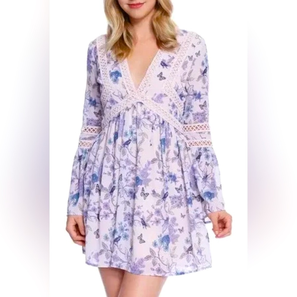 NWT! Skylar & Jade Floral Mini Dress